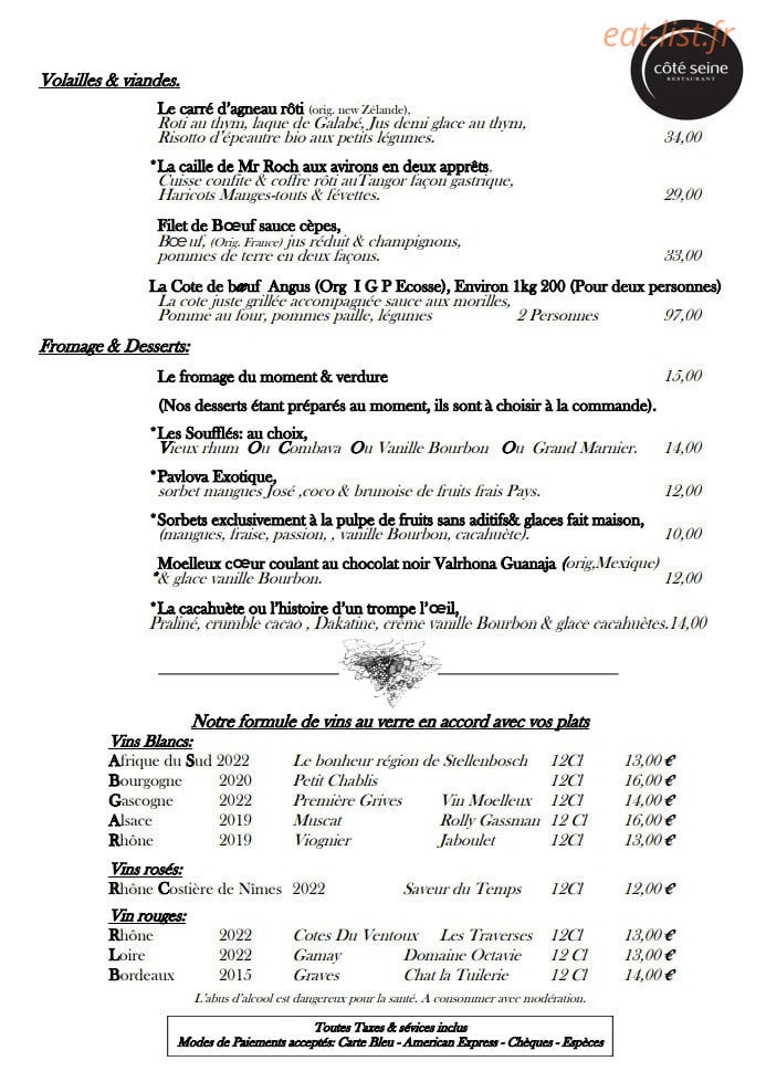 Côté Seine — carte page 2