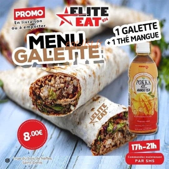 Elite Eat 974 — carte page 1