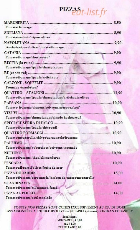 Il Giardino d'Italia — carte page 3