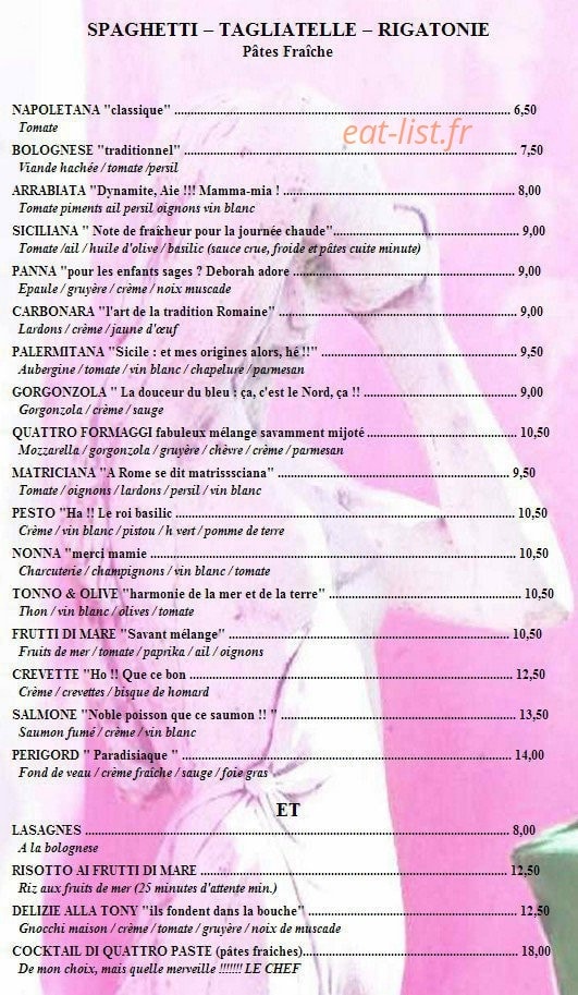 Il Giardino d'Italia — carte page 5