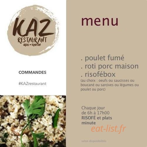 Kaz — carte page 1