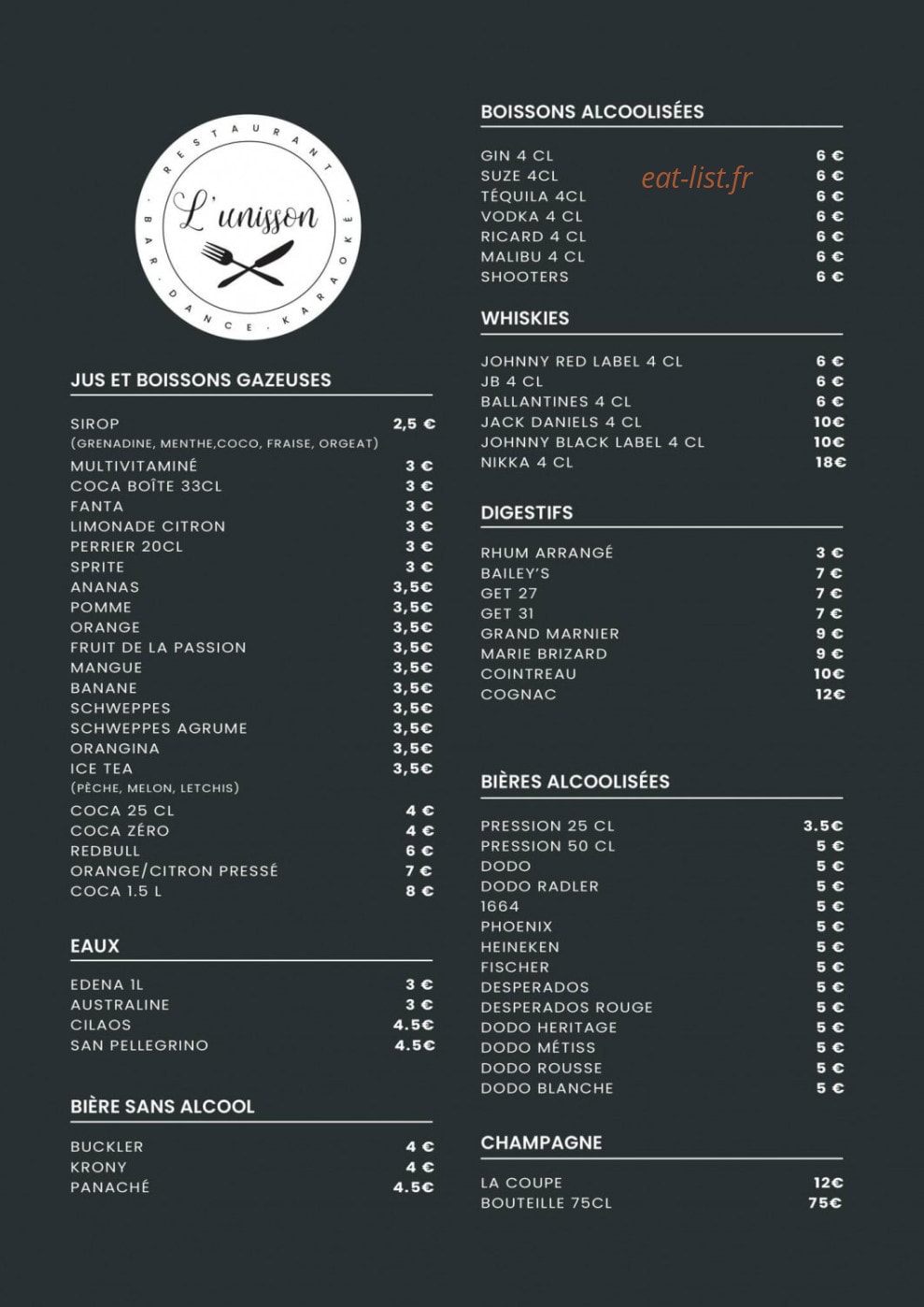 L'Unisson — carte page 6