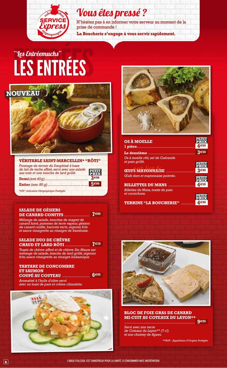 La Boucherie — carte page 5