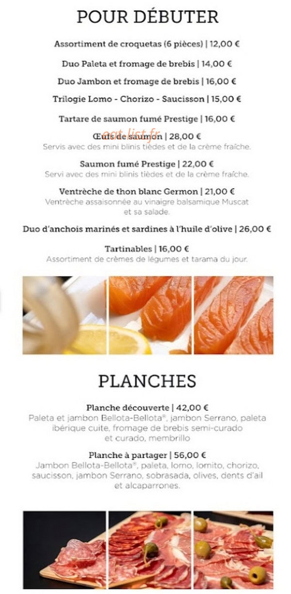 La Casa Blanca — carte page 1