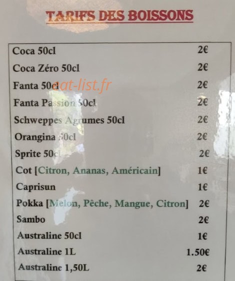 La Casa De Coco — carte page 2