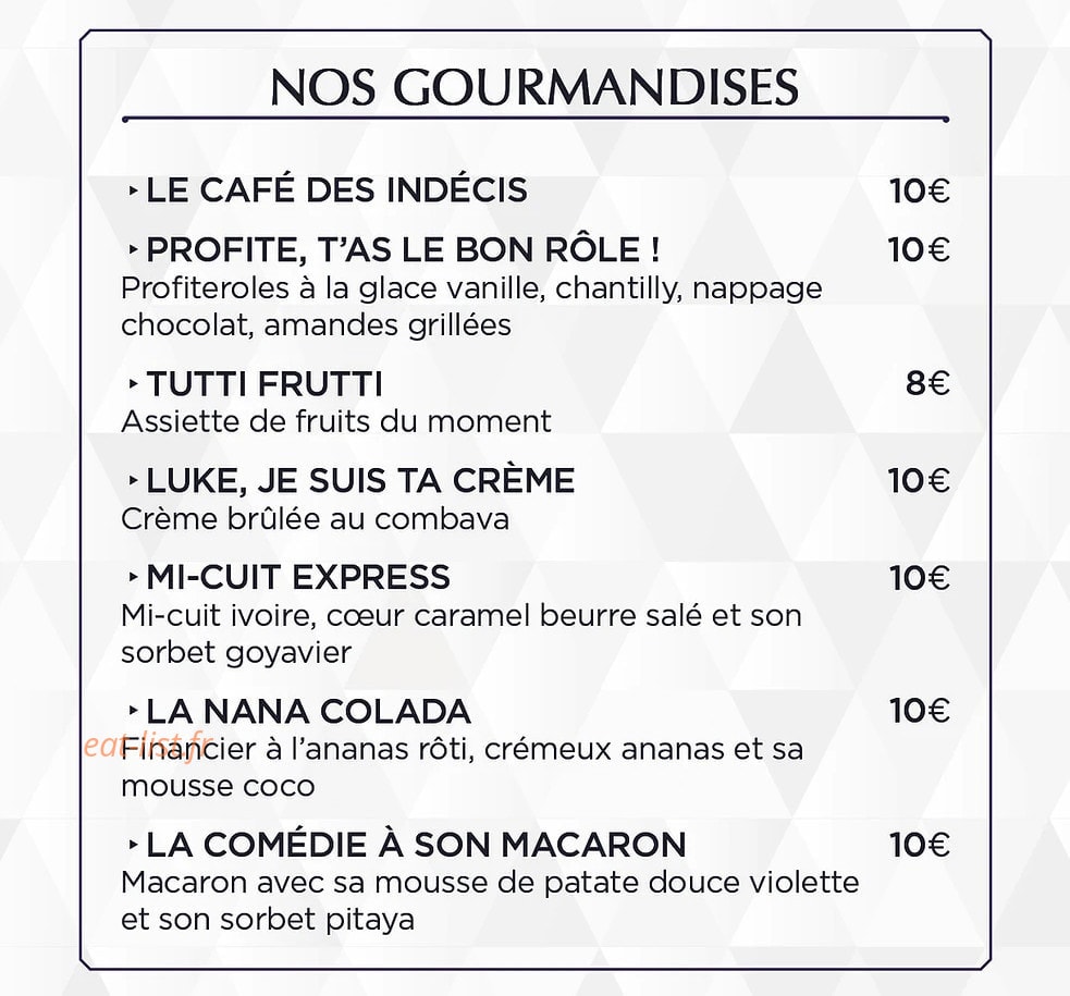 La Comédie — carte page 4