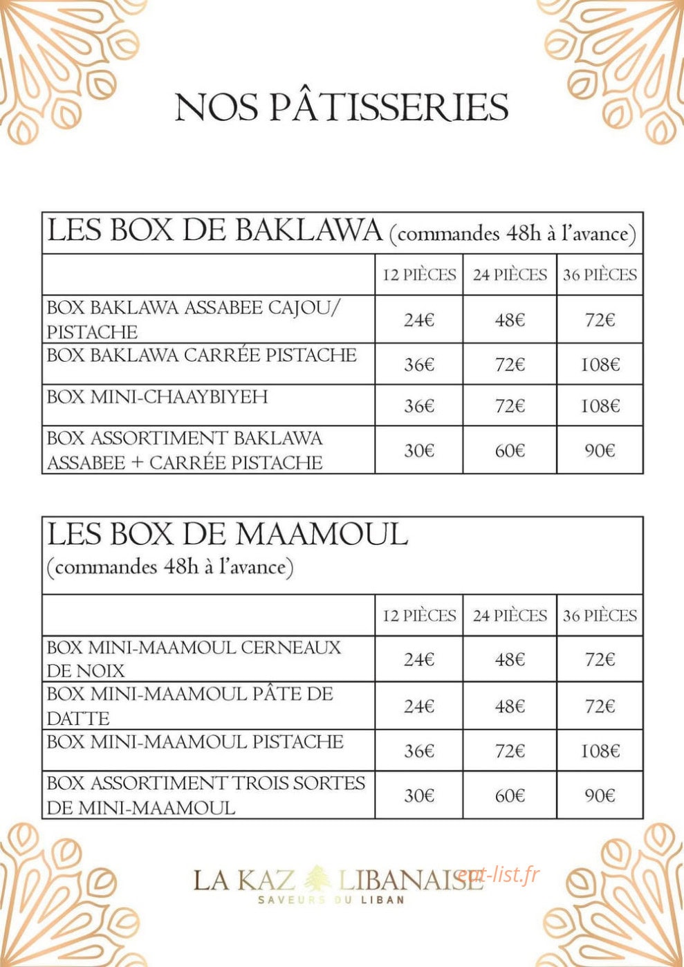 La Kaz — carte page 5