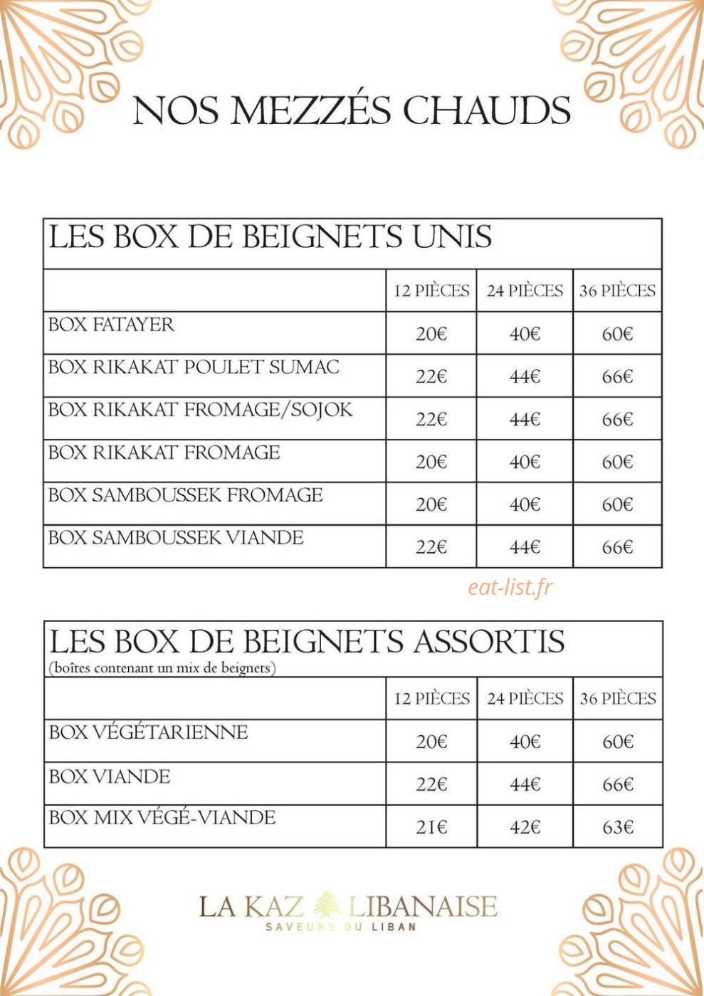 La Kaz — carte page 3