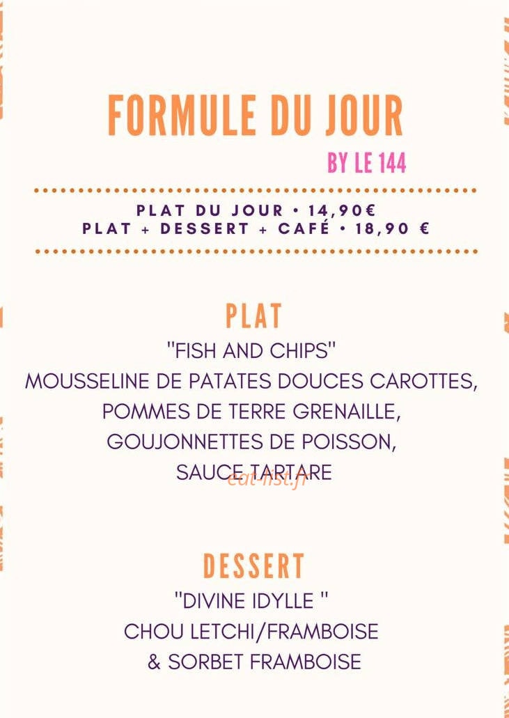 Le 144 — carte page 1