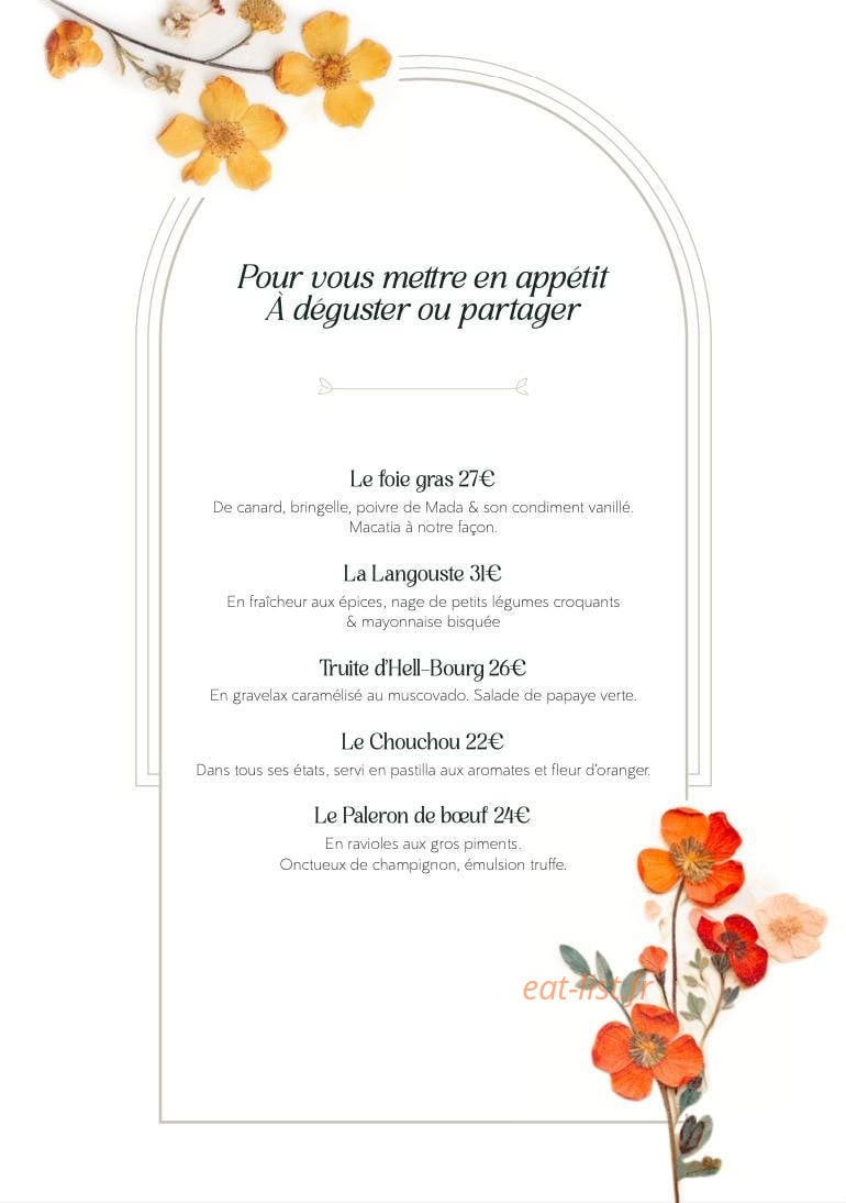 Le Célimène — carte page 1