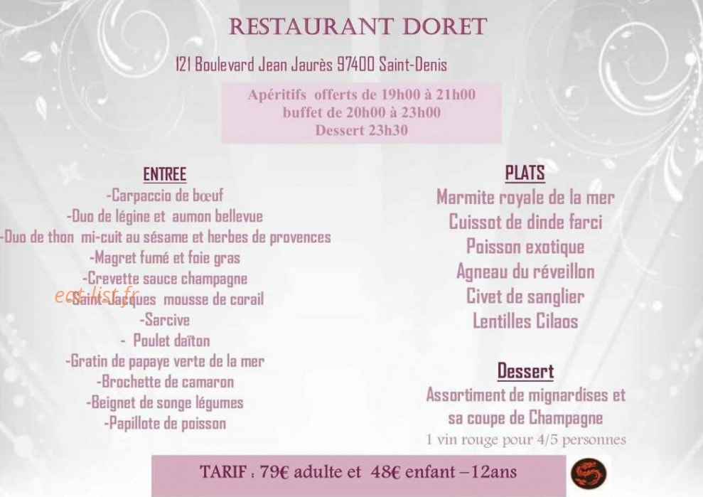 Le Doret — carte page 1