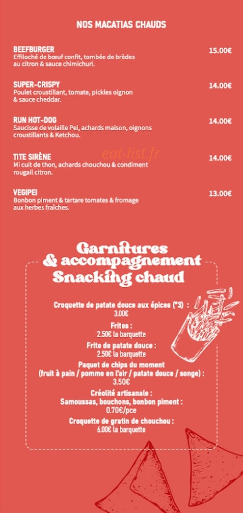 Le Macatia — carte page 2