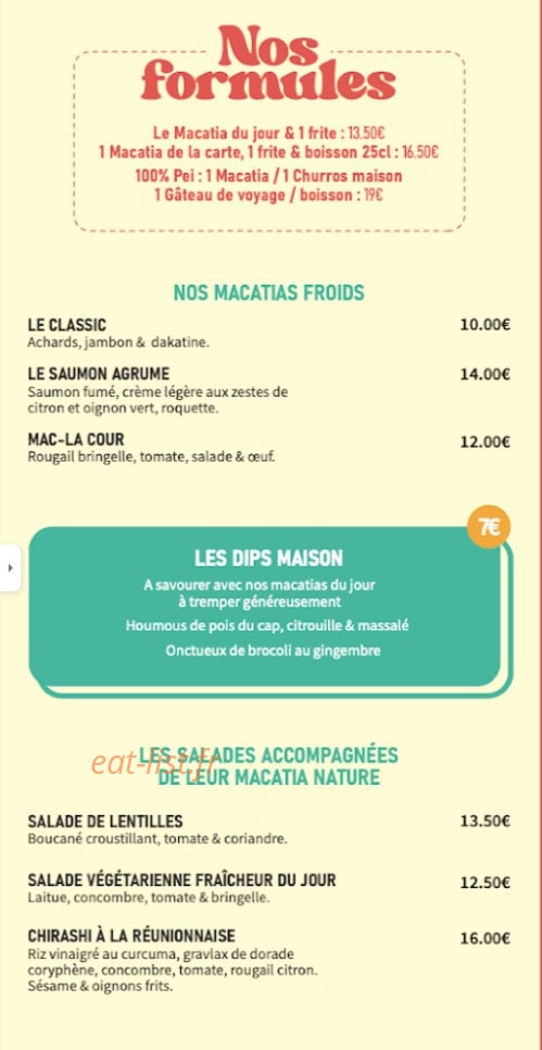 Le Macatia — carte page 3