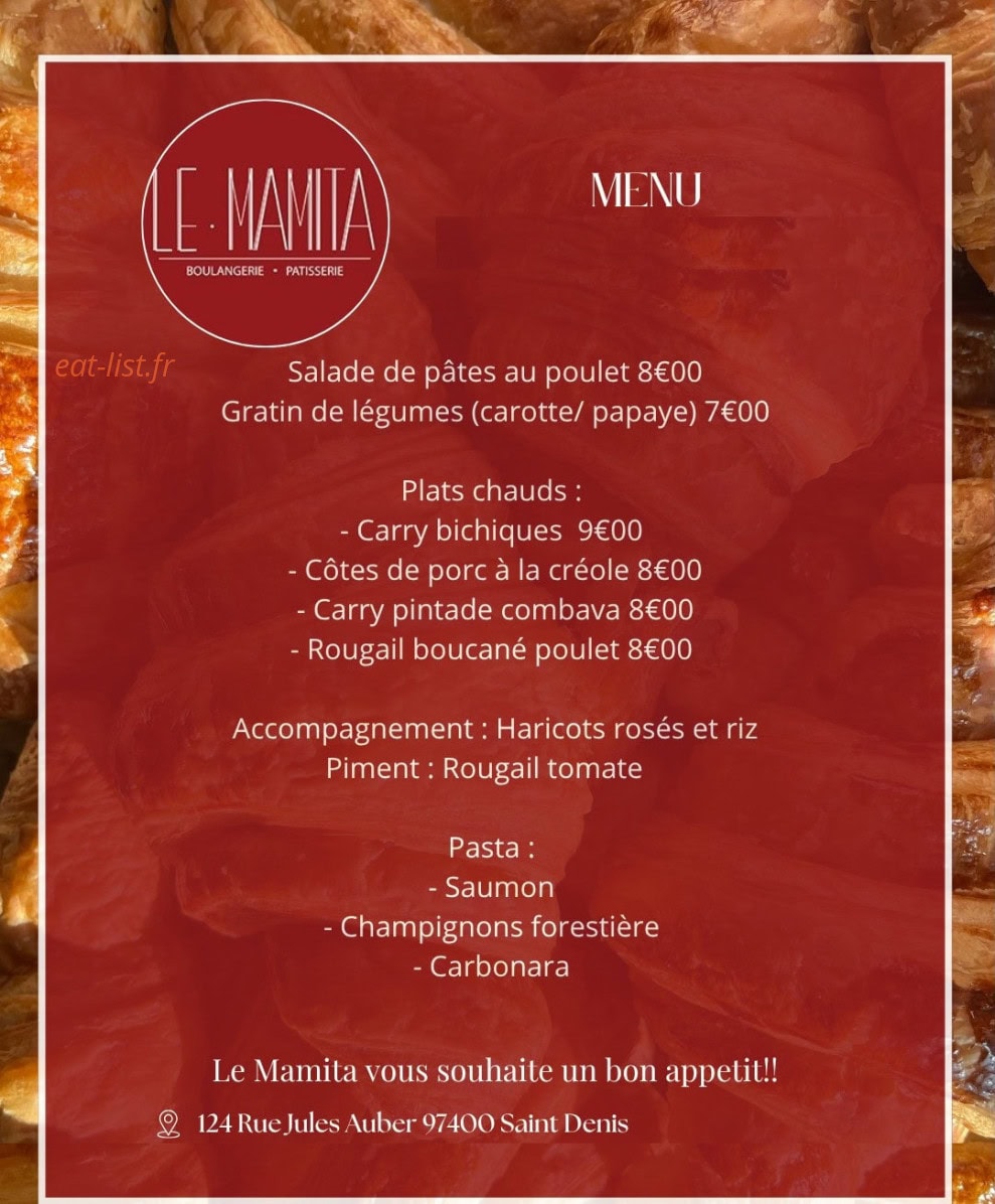 Le Mamita — carte page 1