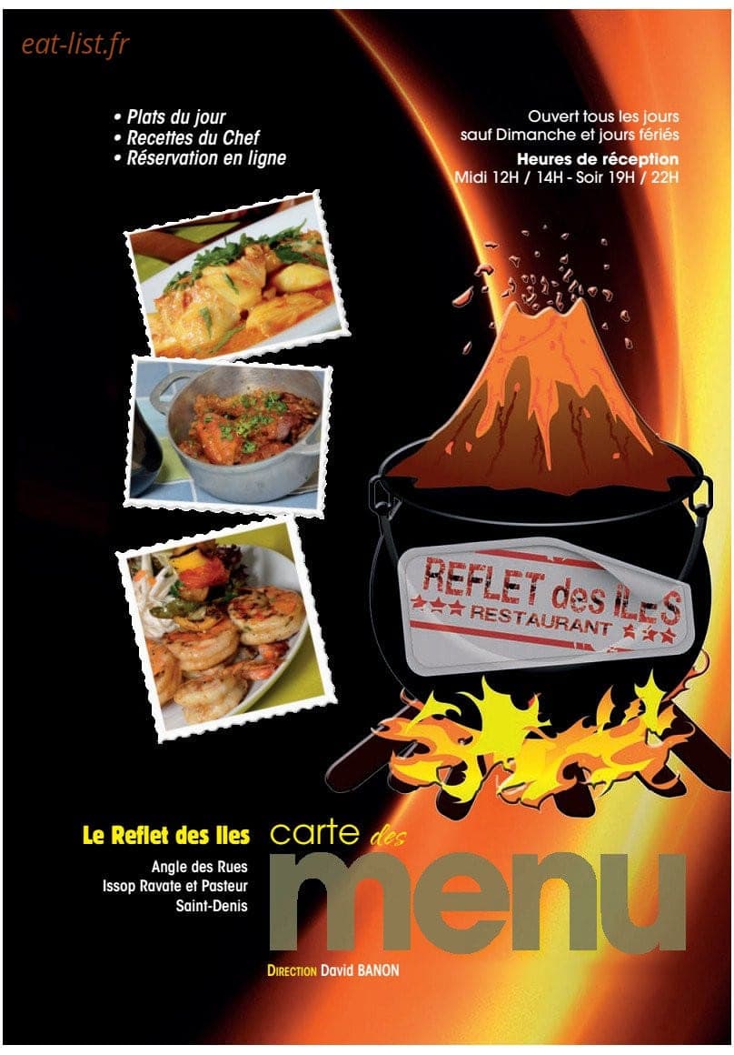 Le Reflet des Iles — carte page 1