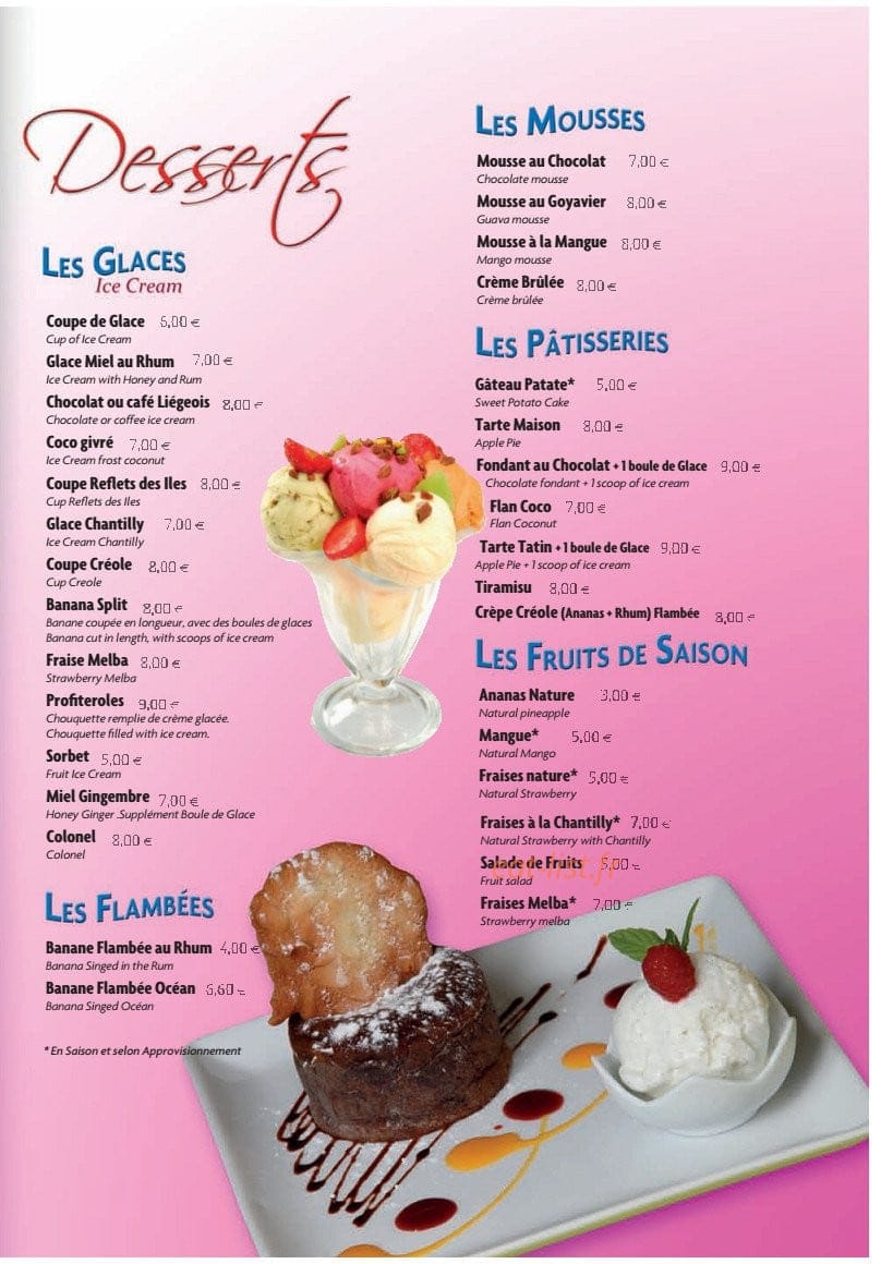 Le Reflet des Iles — carte page 6
