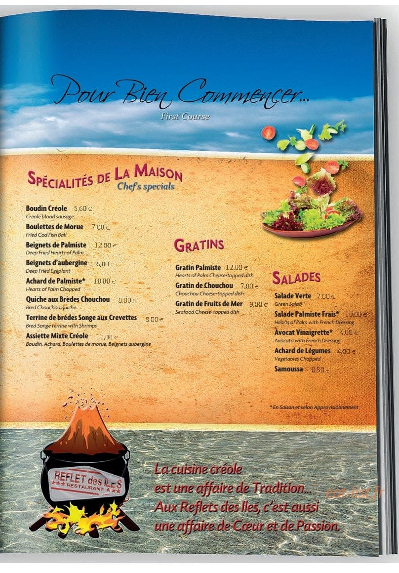 Le Reflet des Iles — carte page 2
