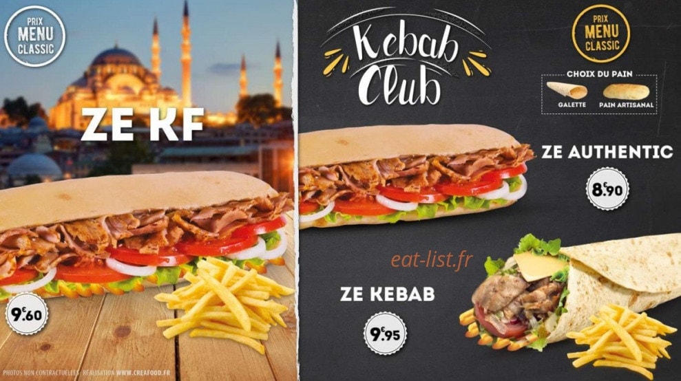 Le Zen Eat — carte page 2