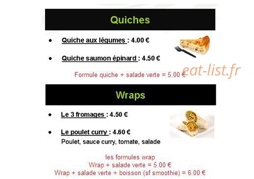 Meal Evasion — carte page 2