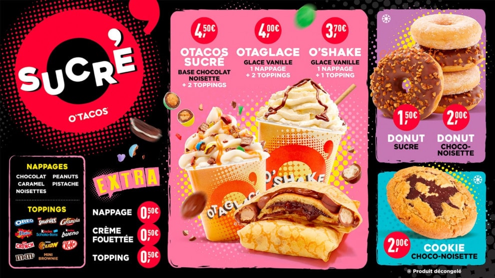 O'tacos — carte page 3