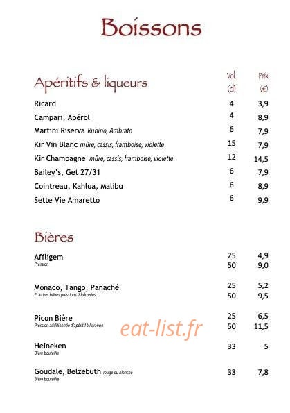 ÔTiBar — carte page 5