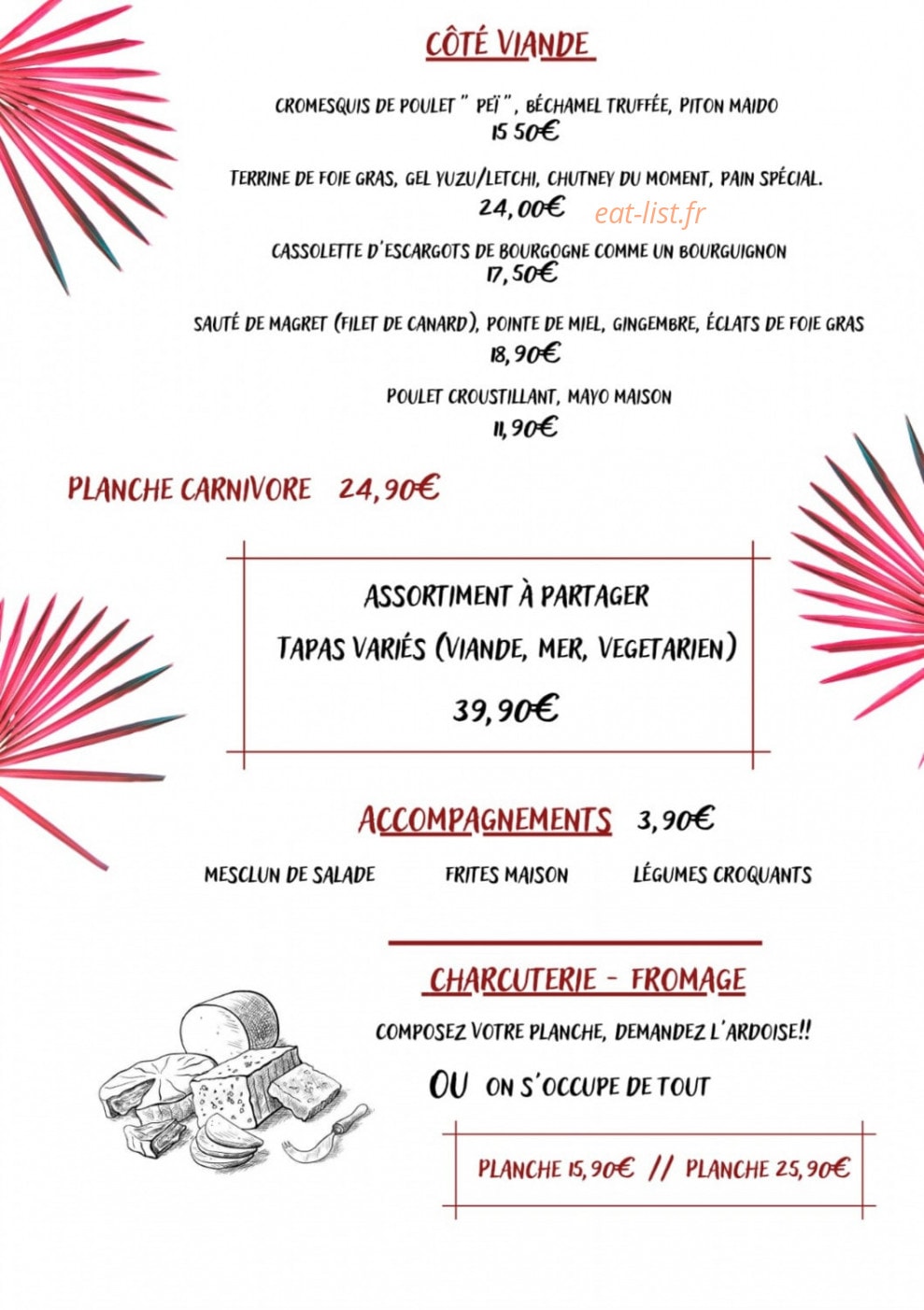 ÔTiBar — carte page 3