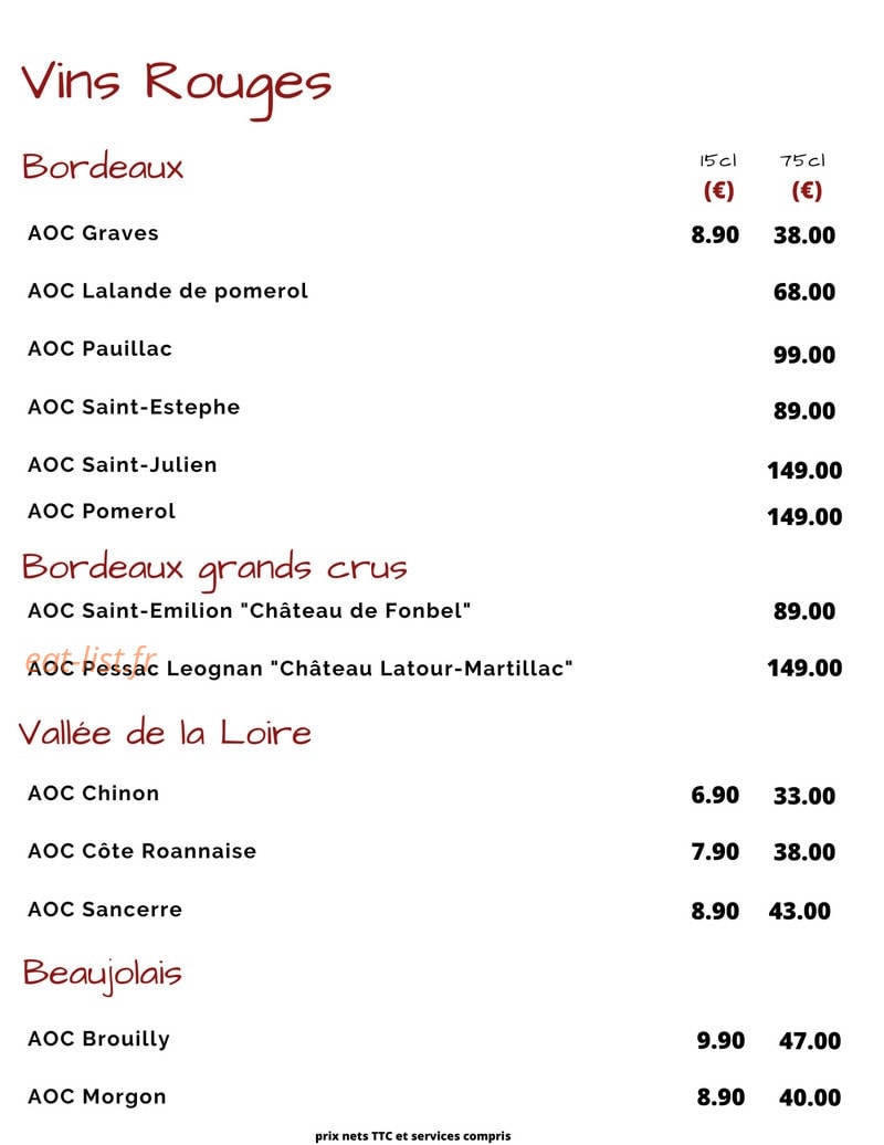 ÔTiBar — carte page 9