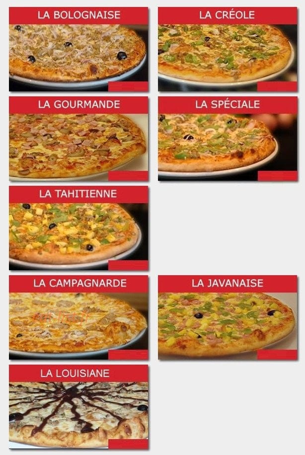 Pizza Uno — carte page 2