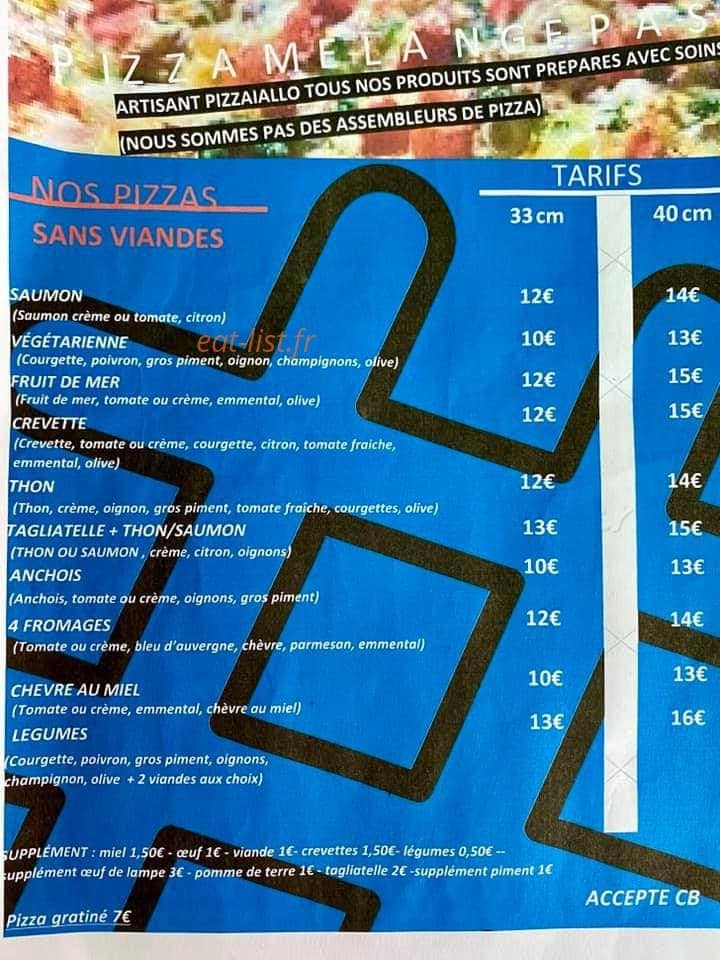 Pizzamelangepas — carte page 2