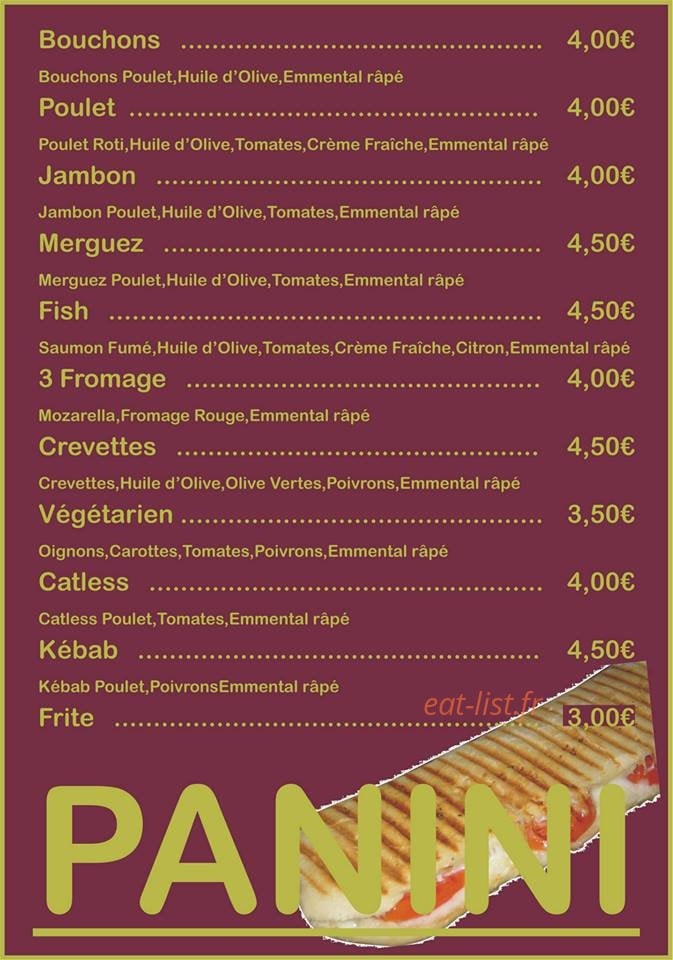 Resto Shalimar — carte page 3