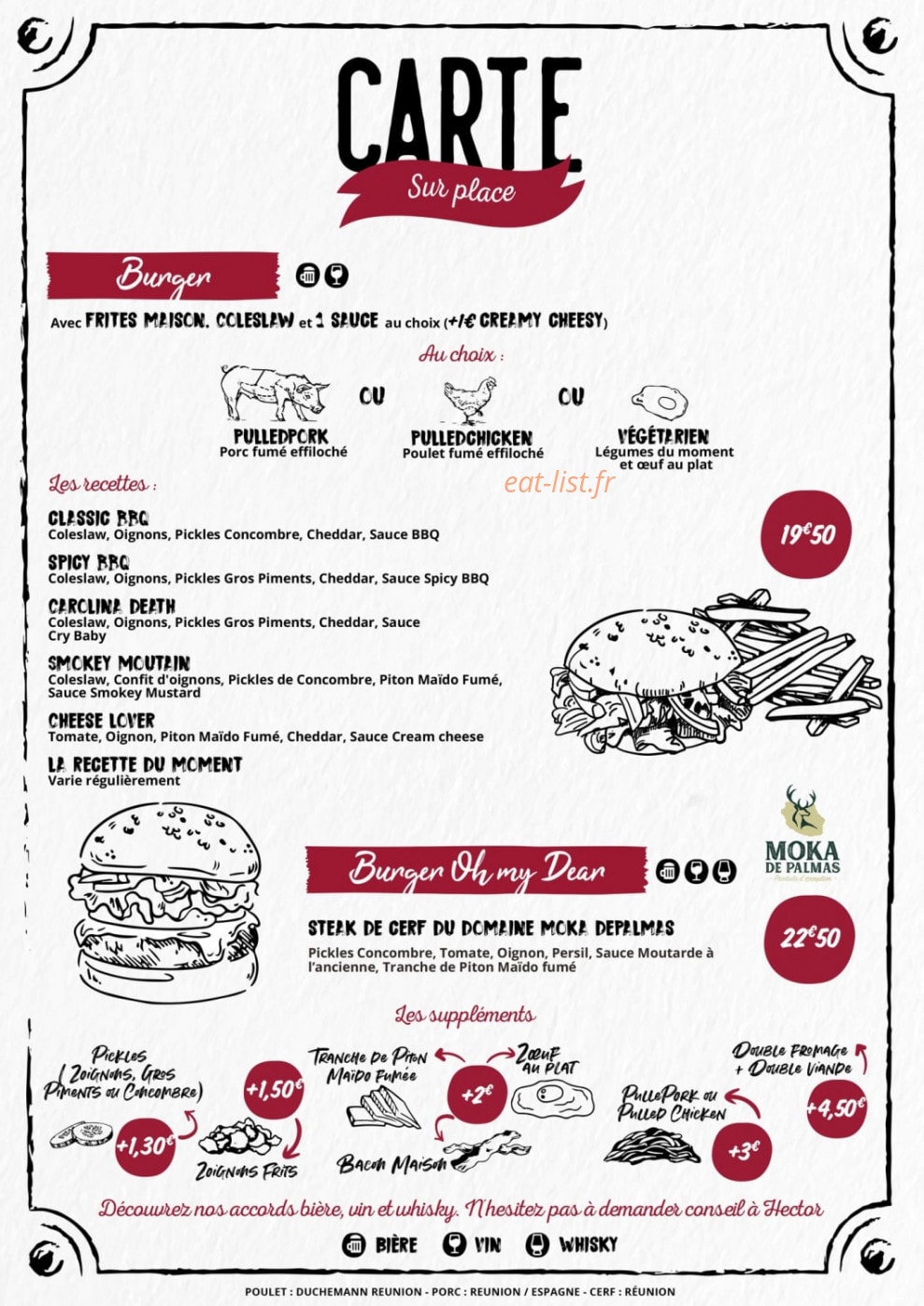 Smok'eat — carte page 2
