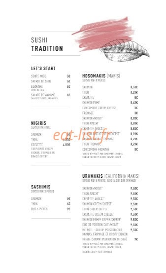 Sushic — carte page 3