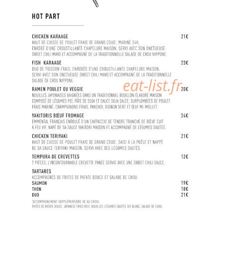 Sushic — carte page 2