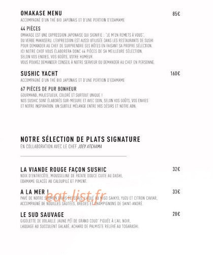 Sushic — carte page 5