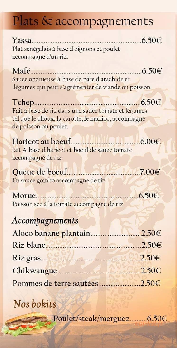 Taste Food Night — carte page 3