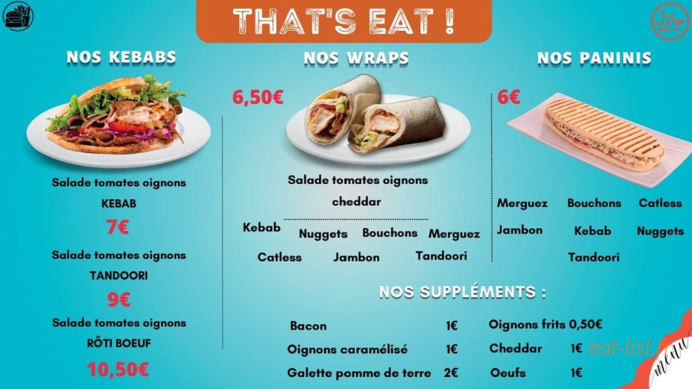 That’s eat — carte page 2