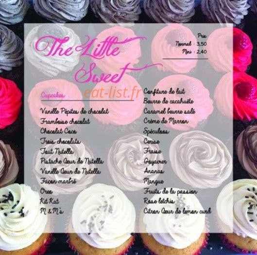 The Little Sweet — carte page 1