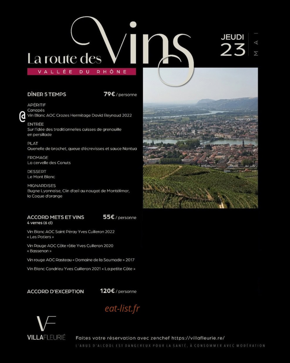 Villa Fleurié — carte page 1