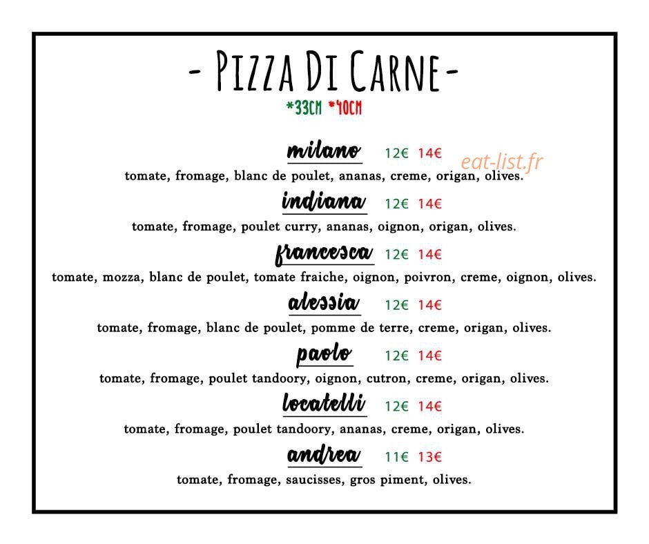 Bella italia — carte page 4