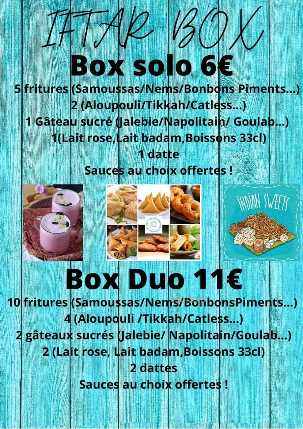 Chez Dadi — carte page 1