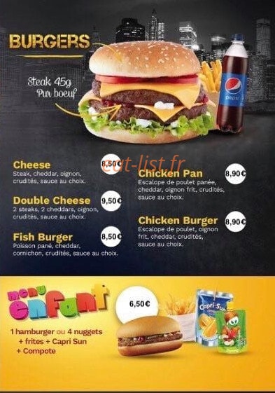 Crousty’s — carte page 3