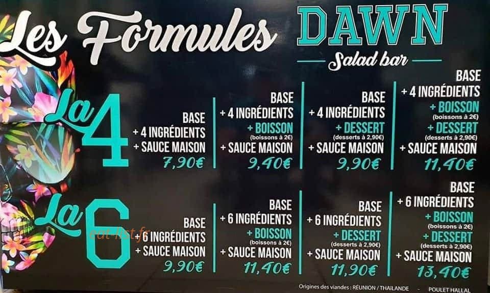 Dawn — carte page 1