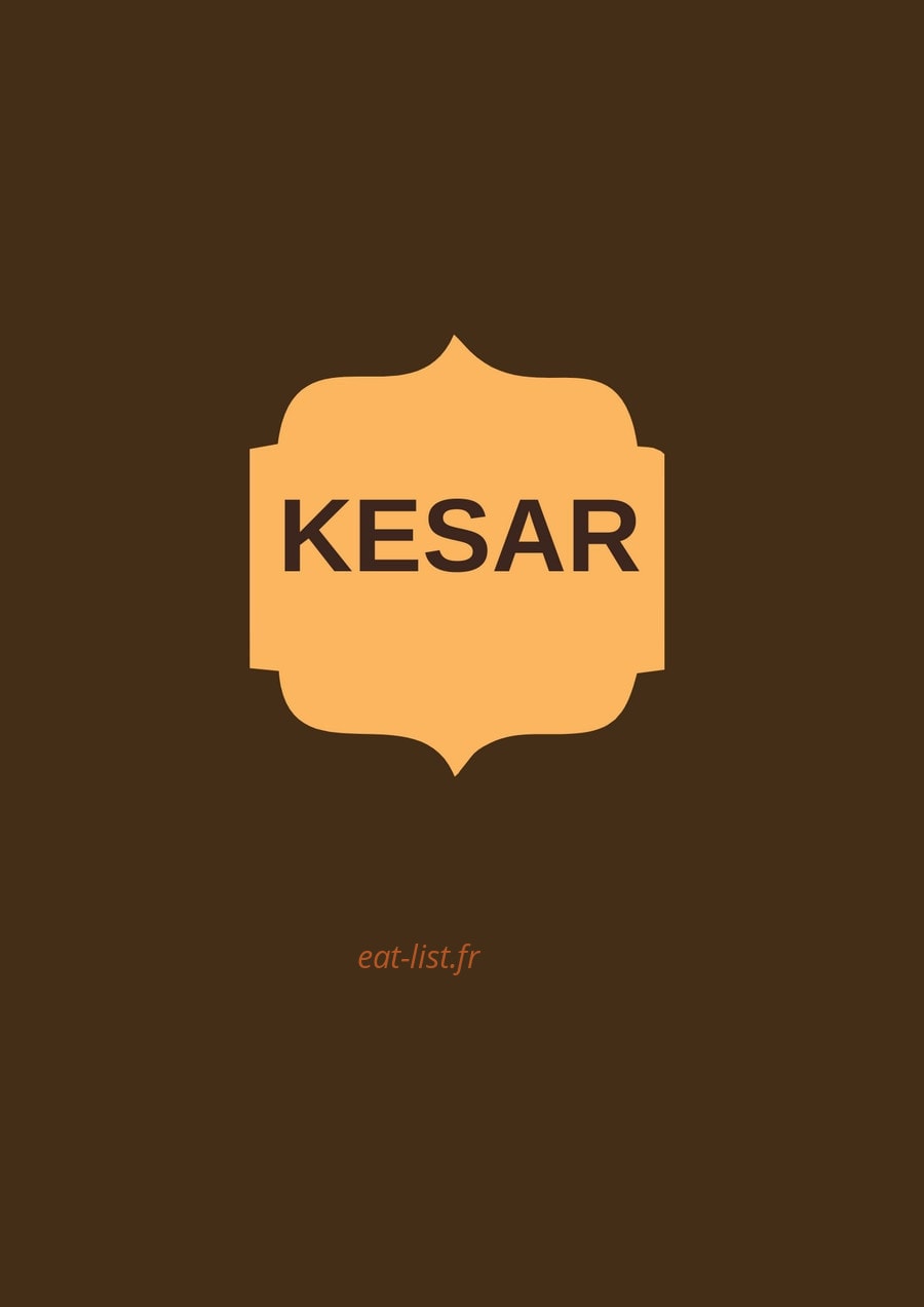 Kesar — carte page 1