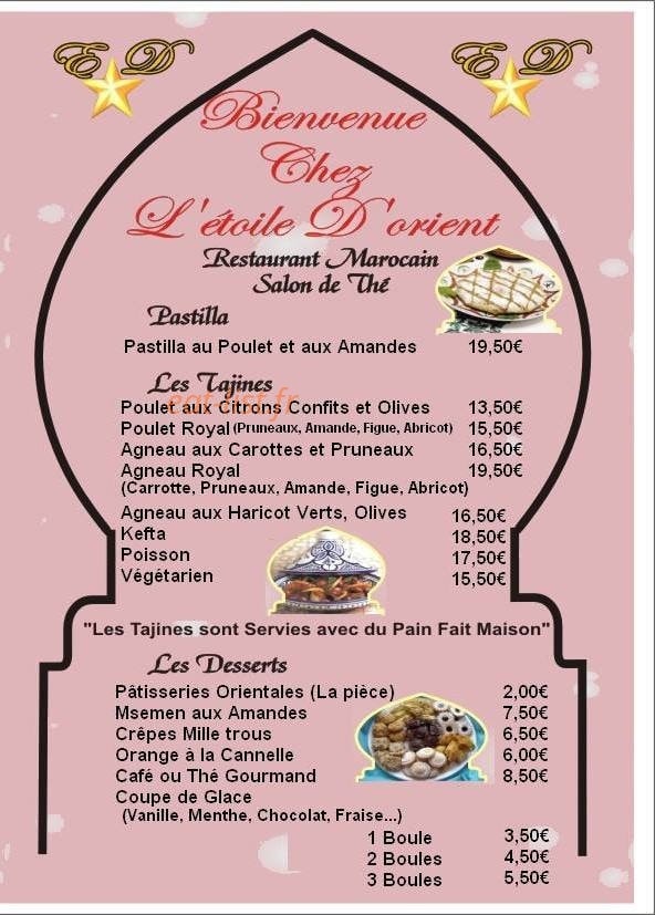 L'étoile d'orient — carte page 2