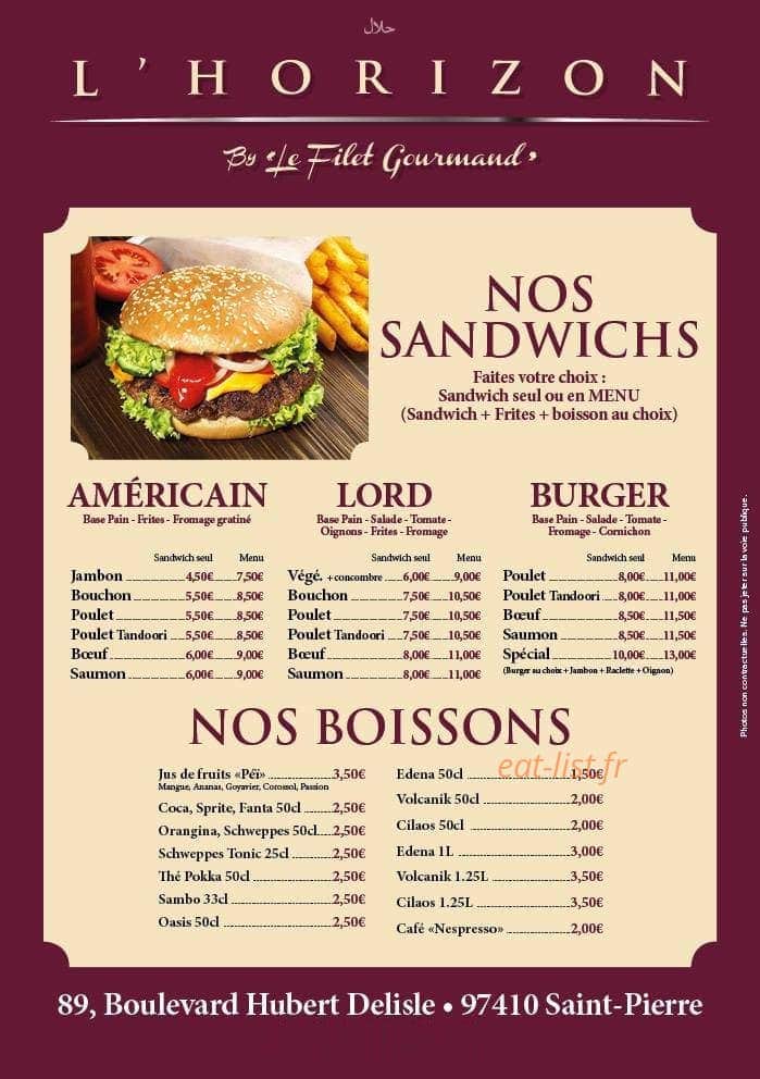 L'Horizon — carte page 2