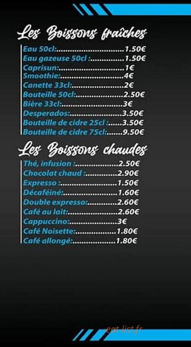 La Bonne Crêpe — carte page 4