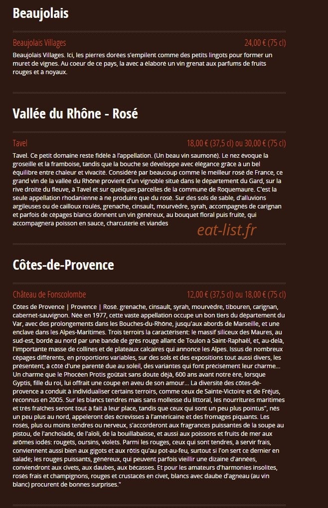 La Jonque Plus — carte page 22
