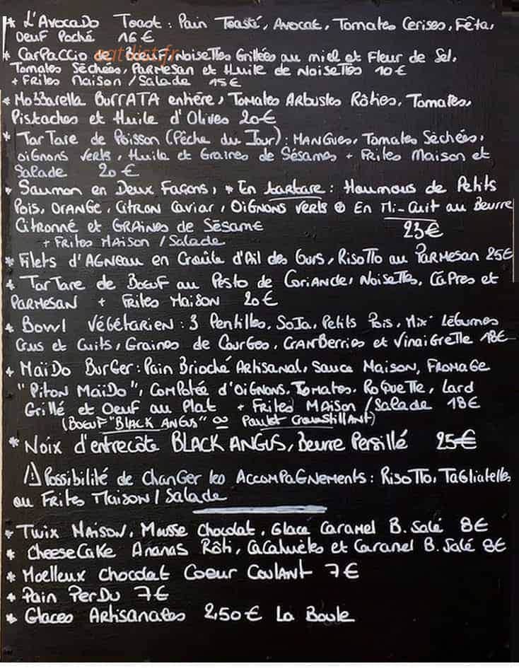 La KAZBA — carte page 1