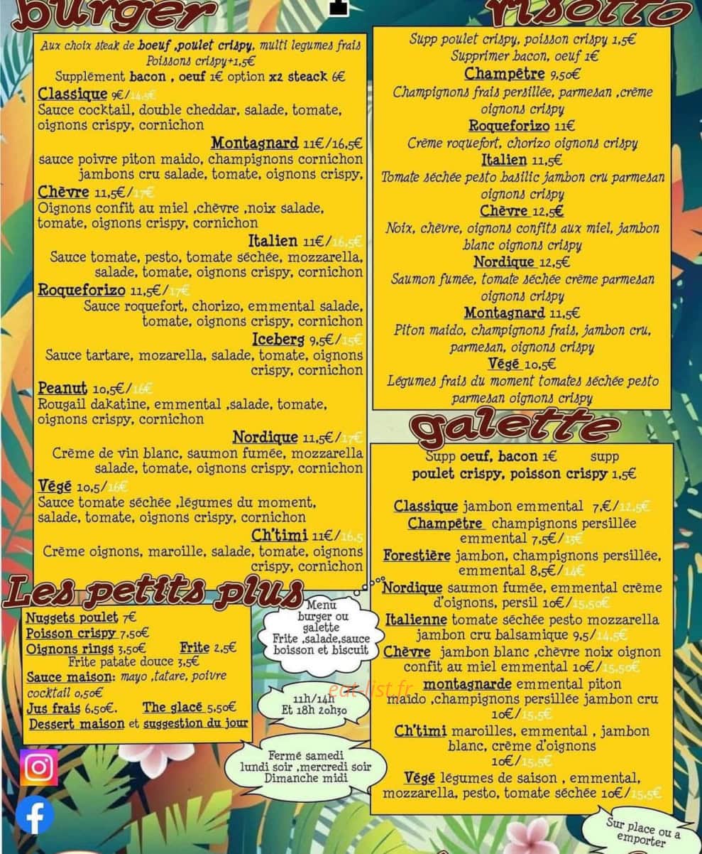 Le Petit Pandore — carte page 1