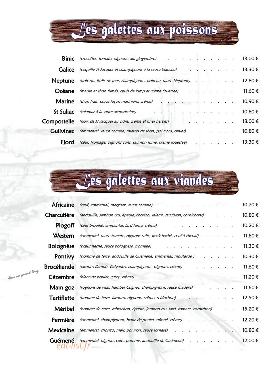 Le Saint Malo — carte page 7